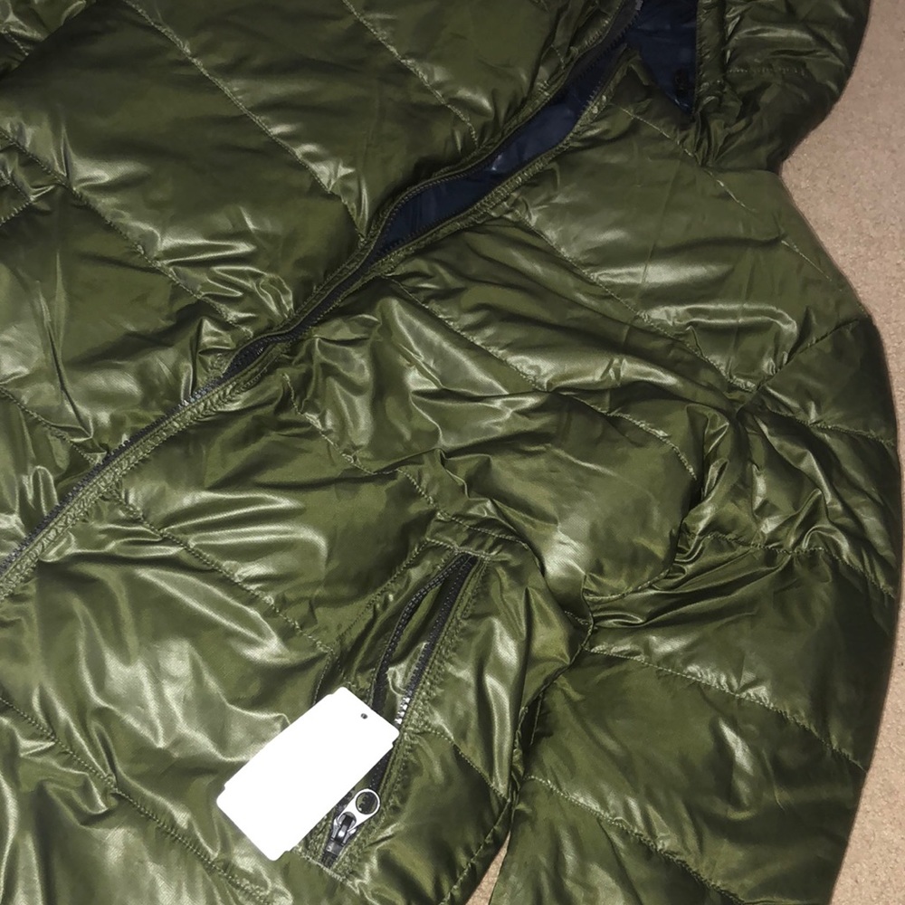 Point Zero reversible polyester coat